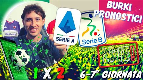 Studio Pronostici Serie B Giornata E Serie A Giornata Live Youtube