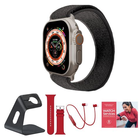 Apple Watch Ultra 49mm Gps Cellular Sm Trail Loop Bundle 20881638 Hsn