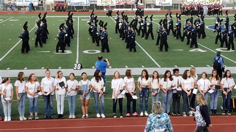 Kaylees Walk On With The Hempfield Spartan Marching Band 91419 Youtube