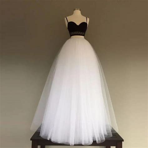 Super Puffy Tutu Skirt Elasticity Waistline A Line Floor Length Long