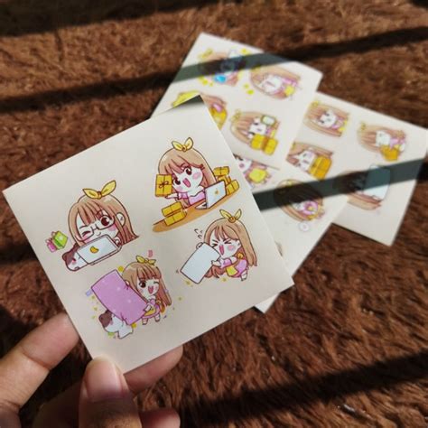 Jual Stiker Lucu Delivery Woman Shopee Indonesia