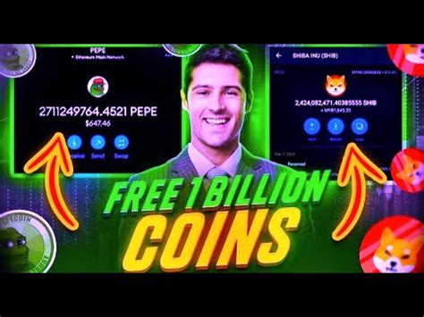 Free Billion Pepe Coins Without Any Investment To Your Wallet Youtube