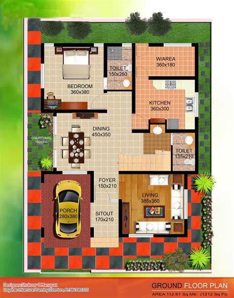 Kerala Style Contemporary Villa Elevation And Plan At 2035 Sqft Kerala