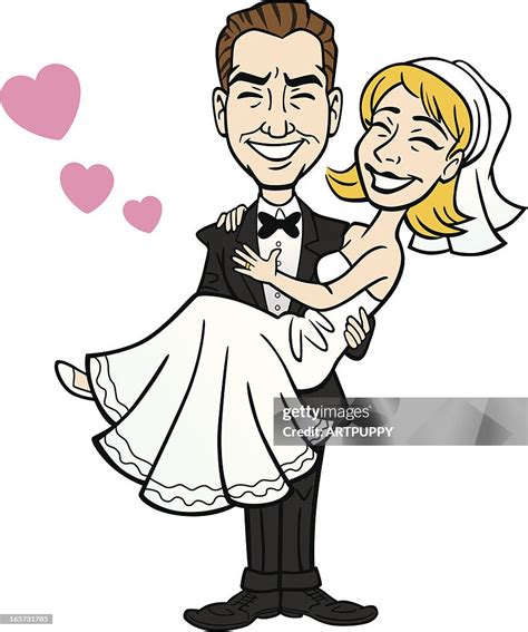 Bride And Groom Cartoon