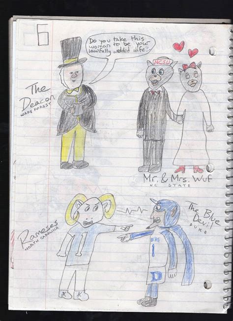 ACC Mascots (Part 3) by HaydenDoodles on DeviantArt