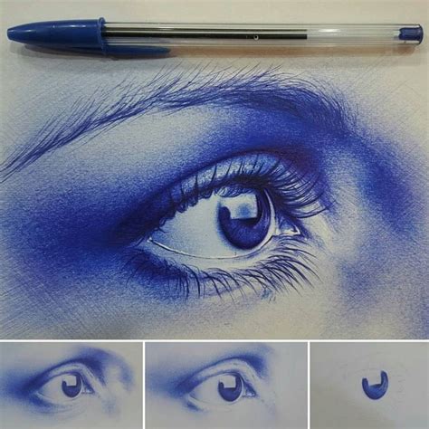 “gorgeous Ball Point Pen Drawing By Maziyargoodarzi Art Use Blvart On Your Best Art Or