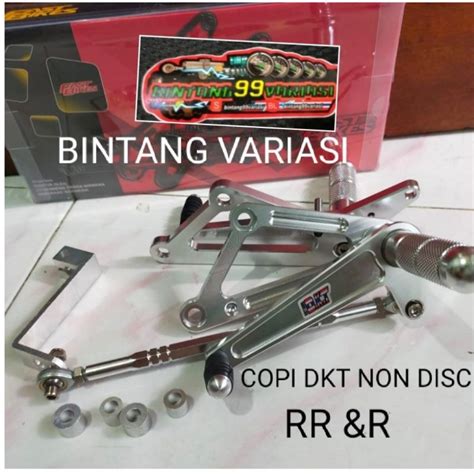 Jual Fotstep Underbone Drag Fastbikes Model Dkt Non Disc Atau Tromol