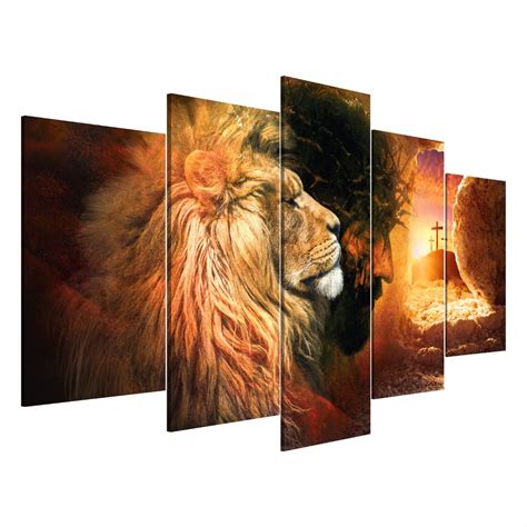 Quadro Le O Juda E Jesus Cristo Evangelico Shopee Brasil