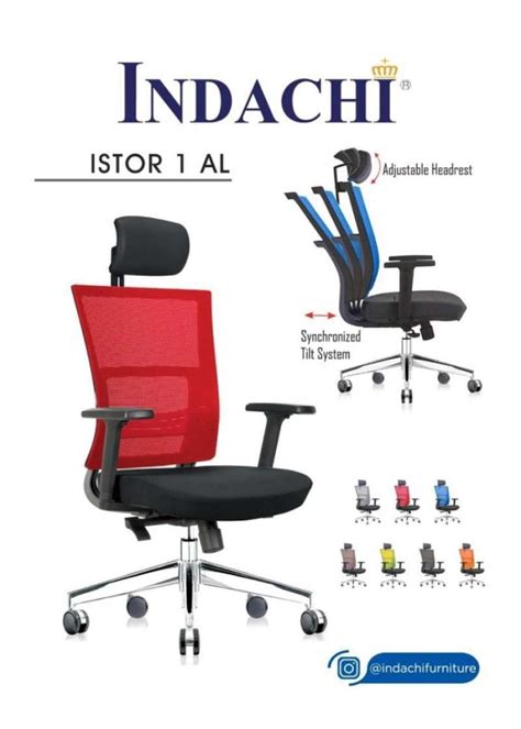 Jual Kursi Kantor Kursi Kerja Ergonomis Direktur Indachi Istor I Di