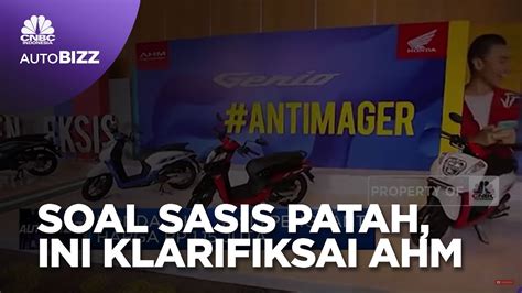 Simak Ini Klarifikasi Honda Soal Sasis Motor Patah Youtube