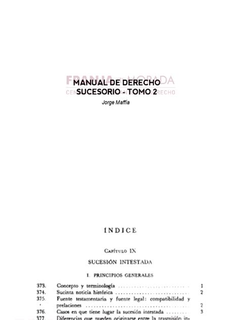 Manual De Derecho Sucesorio Maffia Tomo 2dnd Unlocked Pdf