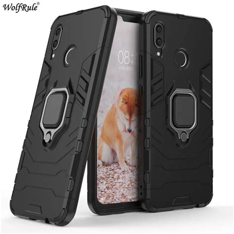 Funda con anillo para Huawei Nova 3 carcasa de teléfono armadura