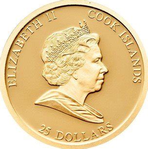 Cook Islands Gold Dollars Elizabeth Ii Sari Multala