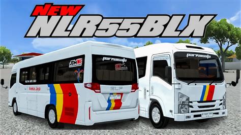 Review Mod Bussid Isuzu Elf Nlr Blx Microbus New Armada Ale Sh Dsgn