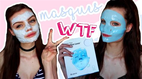 Je Teste Des Masques Bizarres Youtube