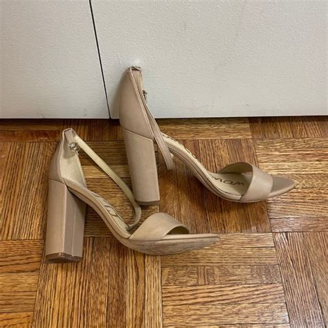 Sam Edelman Shoes Nude Sam Edelman Yaro Block Heel Sandal Poshmark