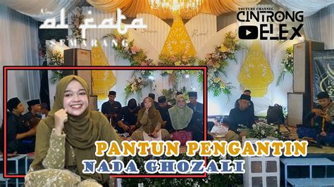 Pantun Pengantin Nada Ghozali Rebana Modern New Al Fata Semarang