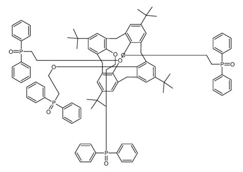 Cas171979 66 1 Tert Butyl Calix 4 Arene Tetrakis 2 Diphenylphosphoryl