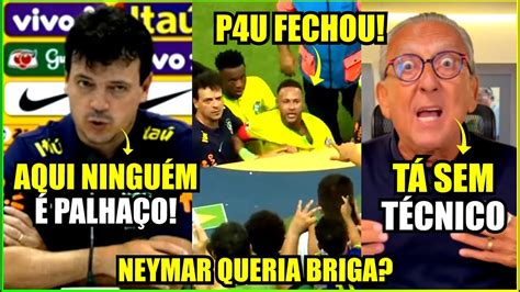 Treta Neymar Perde A Linha Torcida E Fernando Diniz Sai Em Defesa