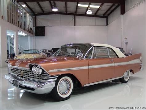 1959 Plymouth Sport Fury Convertible Daniel Schmitt And Co Classic Car Gallery