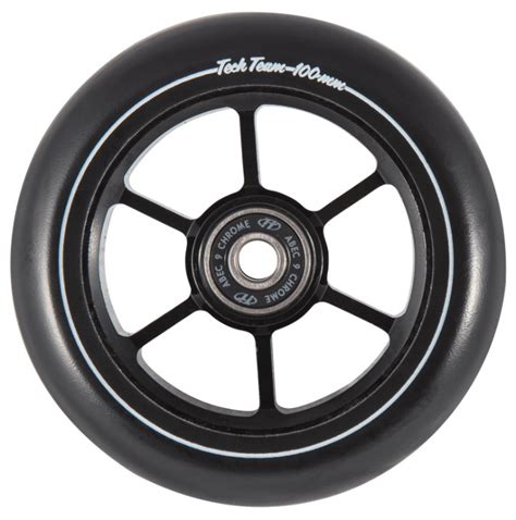 Колесо для трюкового самоката Tech Team TT 100 мм. 6RT - 2021 Black ...