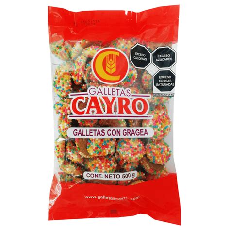 Cayro Galletas Con Gragea 500 G H E B México