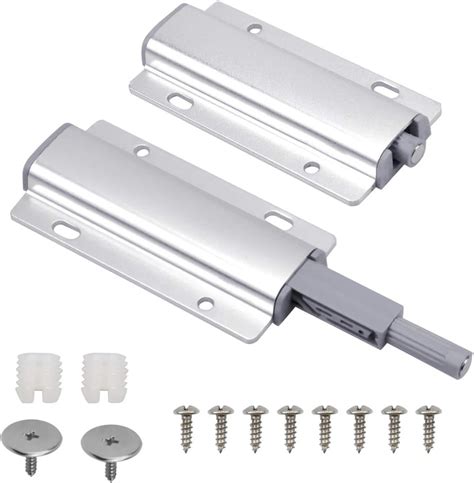 2 Pack Push To Open Door Catch Magnetic Push Latches Push To Open