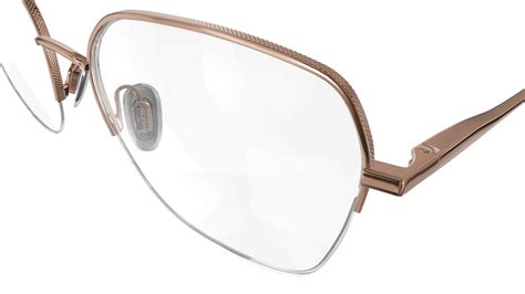 Specsavers Womens Glasses Rowena Rose Gold Angular Metal Recycled