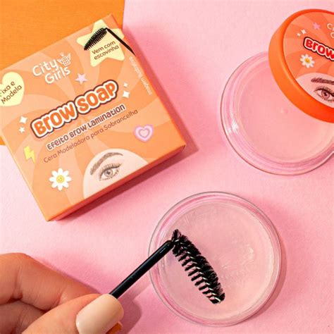 Cera Modeladora Para Sobrancelhas Brow Soap City Girls Cg Bem