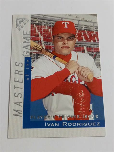 Topps Gallery Masters Of The Game Private Issue Ivan