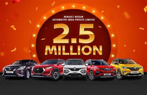 Renault Nissan India Reaches A New Milestone, 25 Lakh Cars Produced Till Date | CarDekho.com