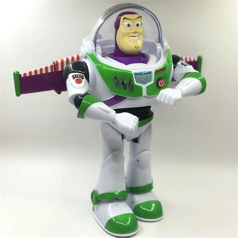 Boneco Buzz Lightyear música LED e Asas Disney Toy Story 4