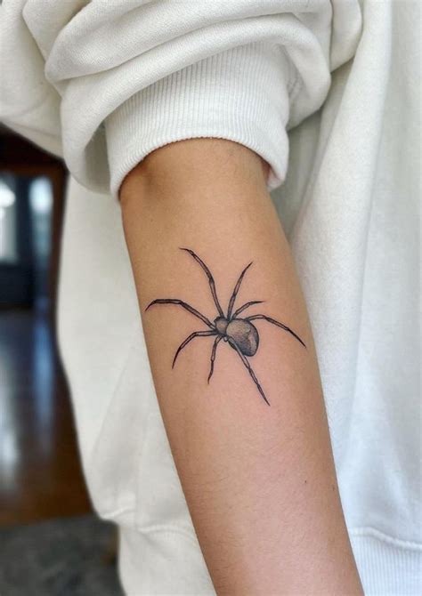 Simple Spider Tattoo