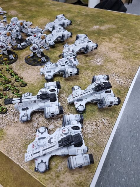 My completed Tau army! : r/Tau40K