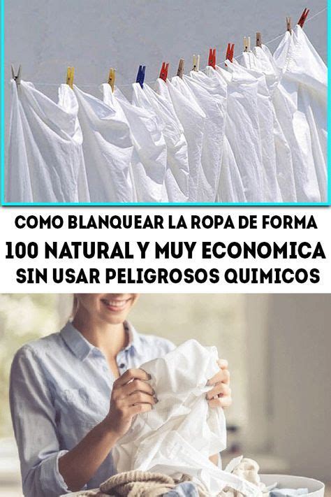 Como Blanquear La Ropa De Forma Natural Y Muy Econ Mica Sin Usar