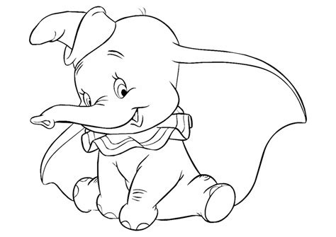 Dibujo Dumbo A Colorear Paginas De Dibujos Disney Para Los Ninos A Imprimir Y A Colorear