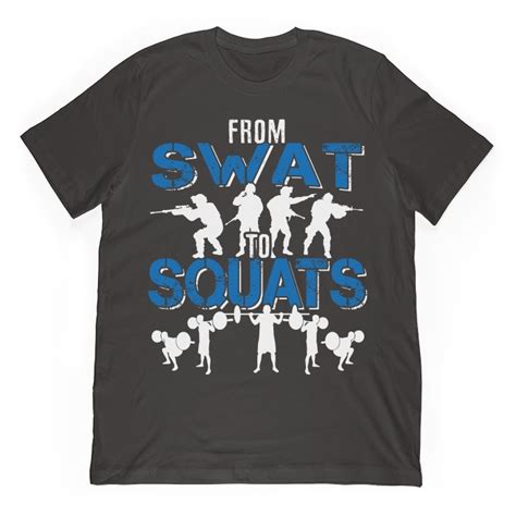 From Swat To Squats Funny Swat Team Power Lifting Design Custom Chimp