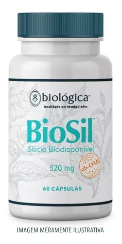 Biosil Mg C Psulas Original P Cabelo Pele E Unha