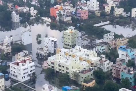 Cyclone Michaung Iaf Air Drops 2300 Kg Relief Material In Flood Affected Areas Of Chennai