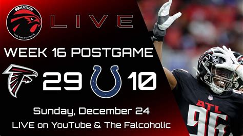 Falcons Vs Colts Week Postgame Show A Christmas Miracle In Atlanta