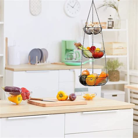 A Hanging Fruit Basket Is the Space-Saving Kitchen Item You Need