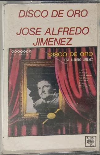 Cassette De José Alfredo Jiménez Disco De Oro 2494 Cuotas sin interés