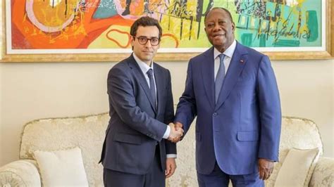 La tournée africaine de Stéphane Séjourné s achève en Côte d Ivoire