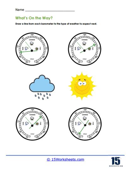 Reading Barometers Worksheets 15