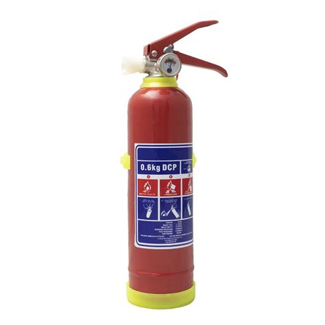 Kg Dcp Fire Extinguisher C W Plastic Brackets Fire Extinguisher