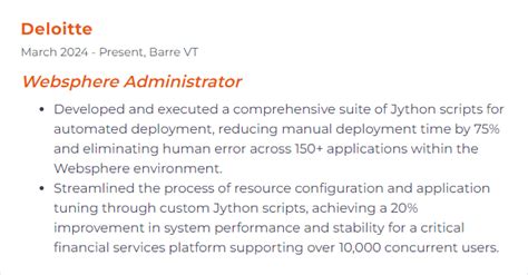 Top Websphere Administrator Skills To Put On Your Resume