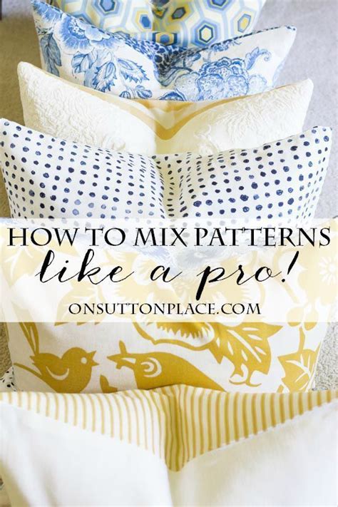 5 Tips For Mixing Fabric Patterns On Sutton Place Mixing Fabrics