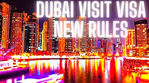 Dubai Visit Visa New Rules 2024 I Chinky S Galaxy YouTube