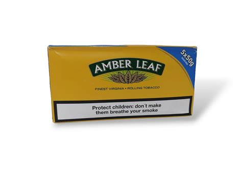 Tabaco Amber Leaf 5 X 50g 2369 Green Panther