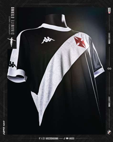 Os detalhes em alta definição da nova camisa do Vasco SuperVasco